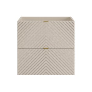 Vente-unique Waschbeckenunterschrank Dorioni Beige 60 cm