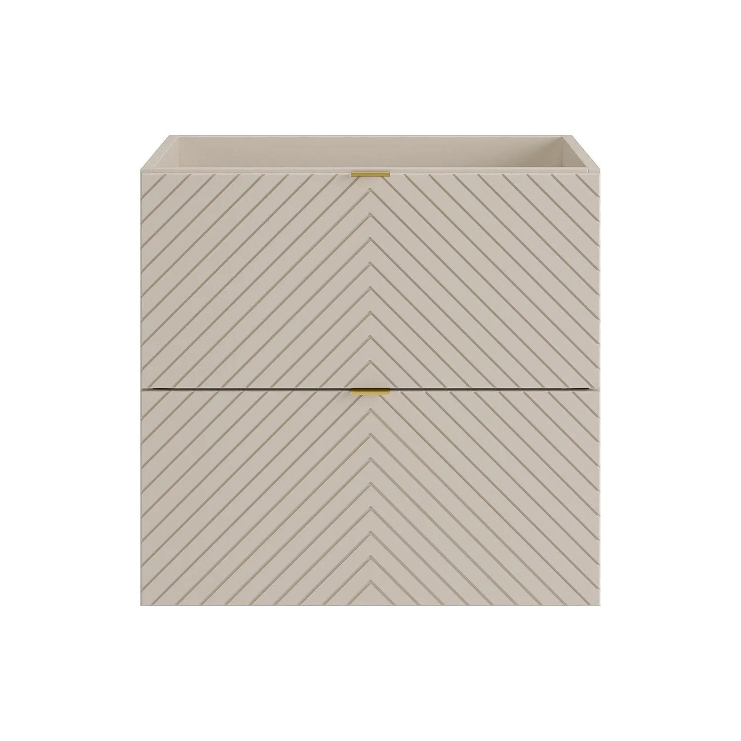 Vente-unique Waschbeckenunterschrank Dorioni Beige 60 cm