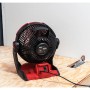 Skil Akku-Ventilator 3164CA, bürstenlos, ohne Akku/Ladegerät. Roter Tischventilator für 20V Akkus.