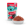 Lucky Lou Katzen-Nassfutter Adult Geflügel & Thunfisch, 125g im Napf.