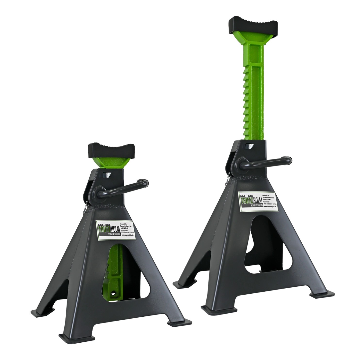 TRUTZHOLM Unterstellbock 2 Stück 6 Tonnen Traglast Pro Stütze Höhe Von 380 Bis 600 mm