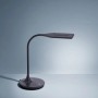 Schwarze LED-Tischleuchte Rafael mit Touchdimmer und verstellbarer Lichtfarbe.