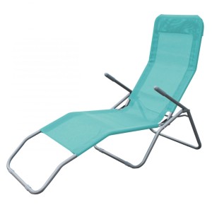 Lex Siestaliege Kippliege Sonnenliege Strandliege Gartenliege Klappbar Petrol