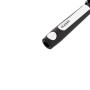 Detailaufnahme des anthrazitfarbenen Doppler Marktschirms Expert mit Knickfunktion.