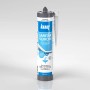 Knauf Sanitär-Silikon Transparent, 300ml Kartusche für Bad & Küche.