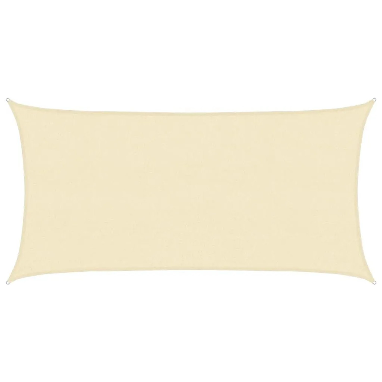 vidaXL Sonnensegel 160 g/m² Creme 2,5x4,5 m HDPE 311180