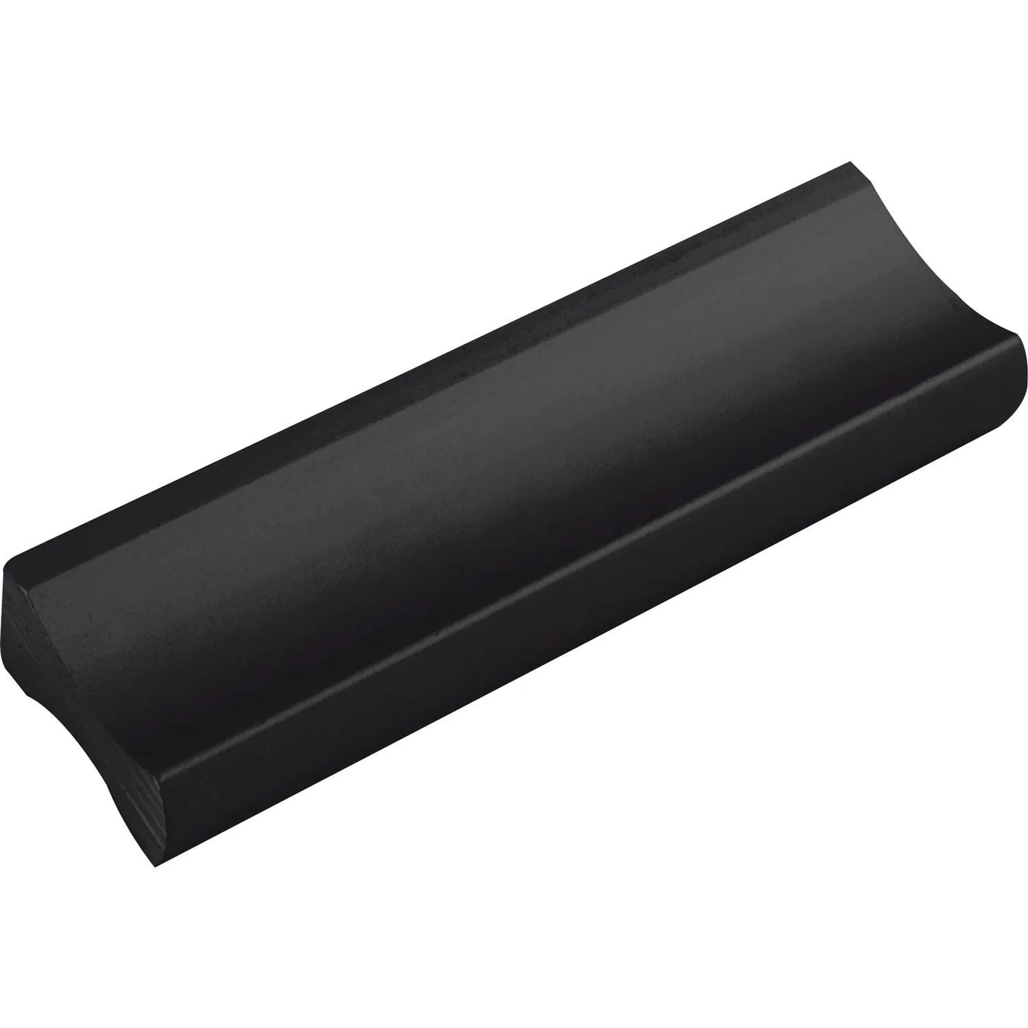 Alles im Griff Möbelgriff Alto La 32 mm Breite 58 mm Aluminium Schwarz Matt