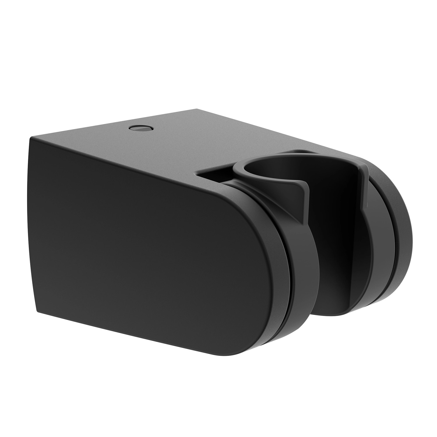 Schütte Brausehalter für Wandmontage Schwarz Matt