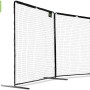 EXIT Backstop Sportnetz 300x600cm: Ballfangnetz für Garten oder Sportplatz, schwarz.