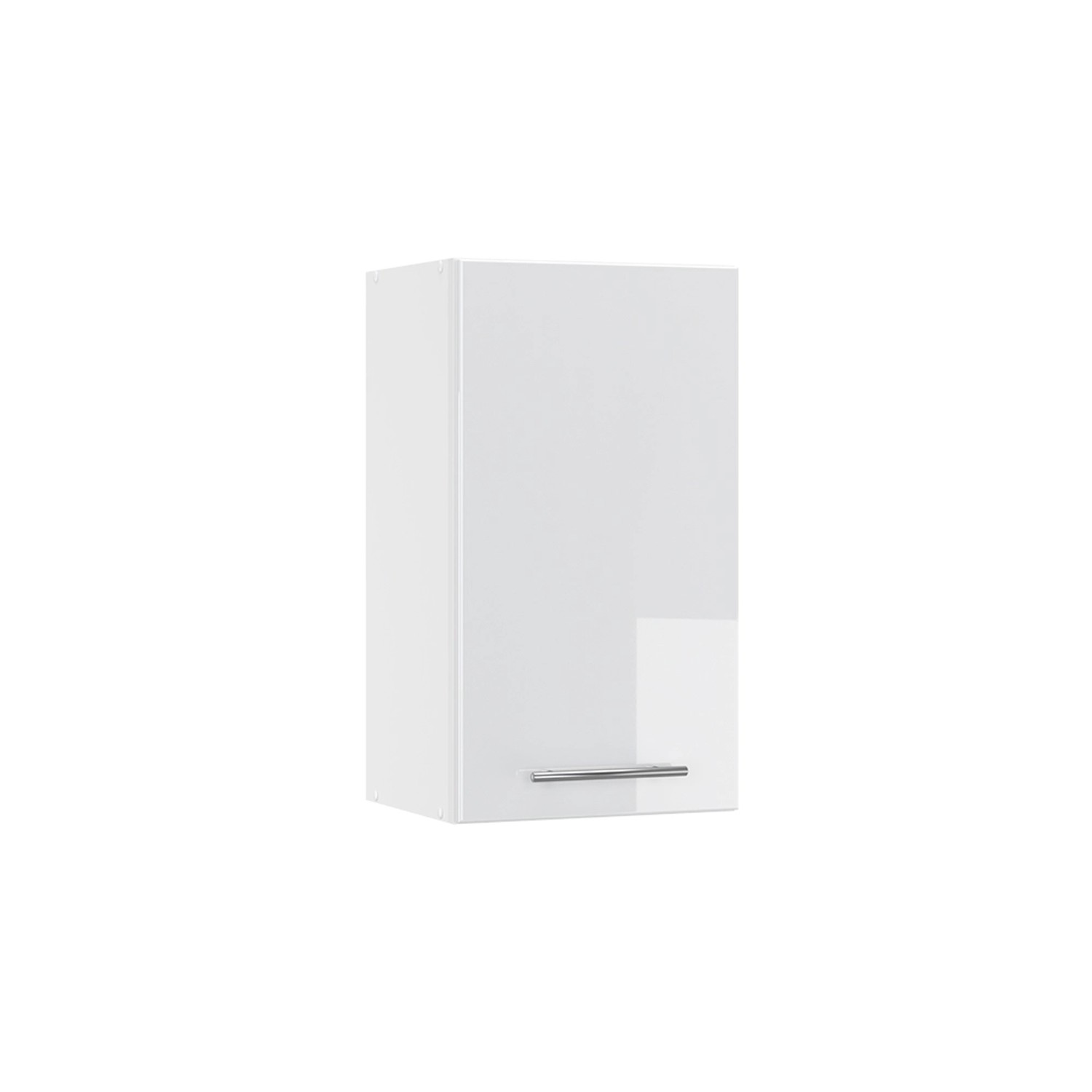 Vicco Hängeschrank Fame-Line Hängender Küchenschrank Weiß Hochglanz/Weiß 40 cm