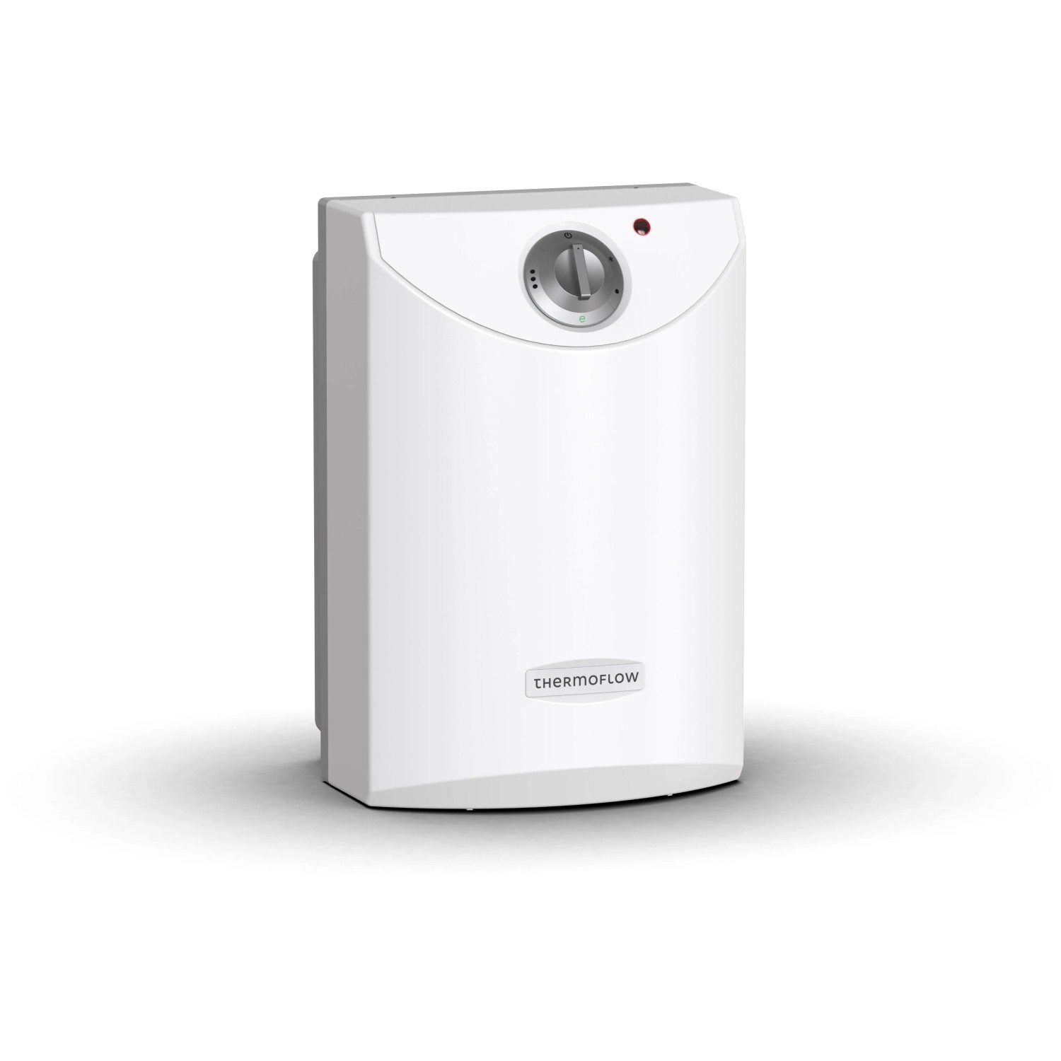Thermoflow Untertischspeicher 10L mit Niederdruckarmatur Ovalis, weiß.