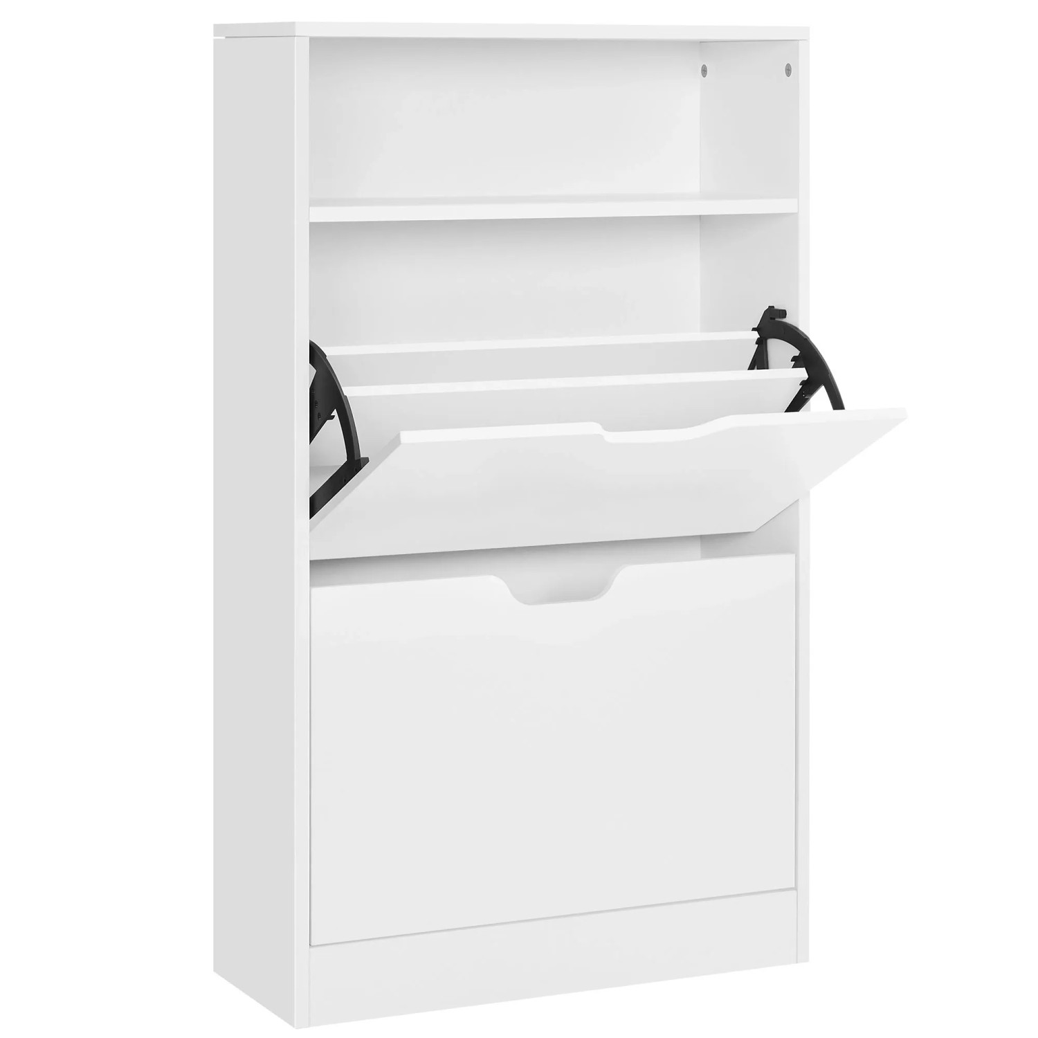 Vasagle Schuhschrank 102 cm x 60 cm x 24 cm Weiß