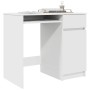 vidaXL Schreibtisch Weiß 86x49x76 cm Holzwerkstoff 861823_4