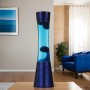 Blaue Lavalampe EASYLIGHT, 39,5 cm hoch, für stimmungsvolle Beleuchtung im Wohnraum.