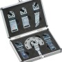 kwb Multitool Zubehör Set, 7-teilig im Alukoffer. Zubehör für Multifunktionswerkzeuge.