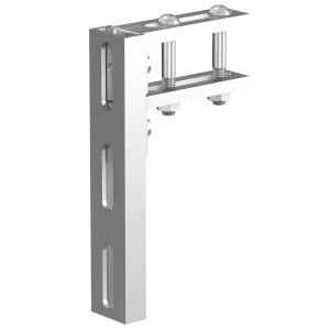 Solar Halterung für Handlauf zur Montage von Balkonkraftwerken.