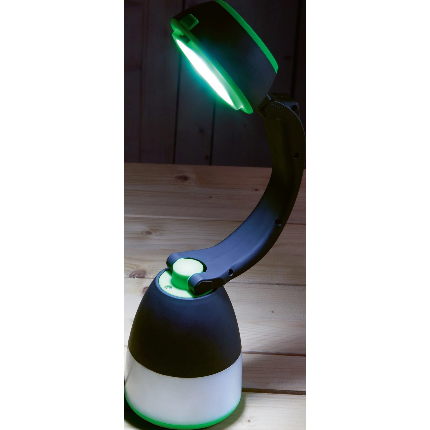 Handtaschenlampe LED, flexibel einstellbar, für Camping & Ausflüge.