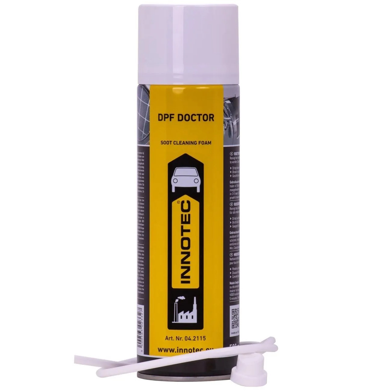 Innotec Dpf Doctor Reiniger 500 ml mit Weißer Sprühsonde