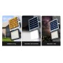 ENOVALITE Solarstrahler PRO: Solarpanel lädt, leuchtet im Dunkeln, wasserfest. Ideal für Garten & Hof.