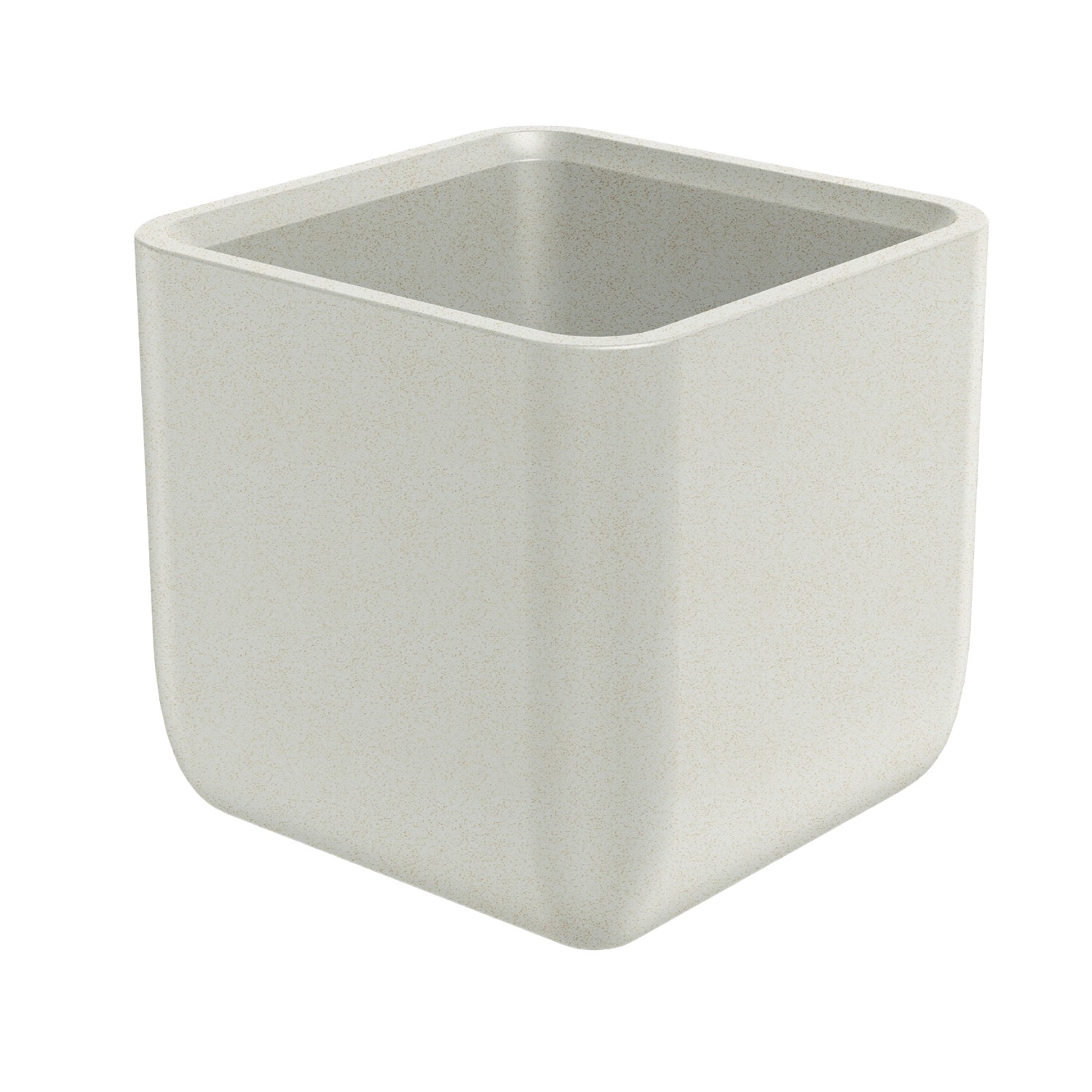 Prosperplast Blumentopf Molta Square 48 cm x 48 cm x 45 cm Sand