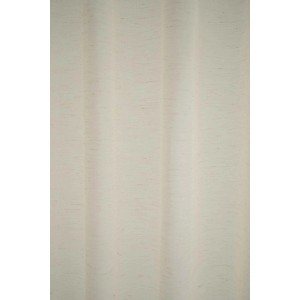 Transparenter, beiger Fenstervorhang Lian Nature mit verdeckten Schlaufen.