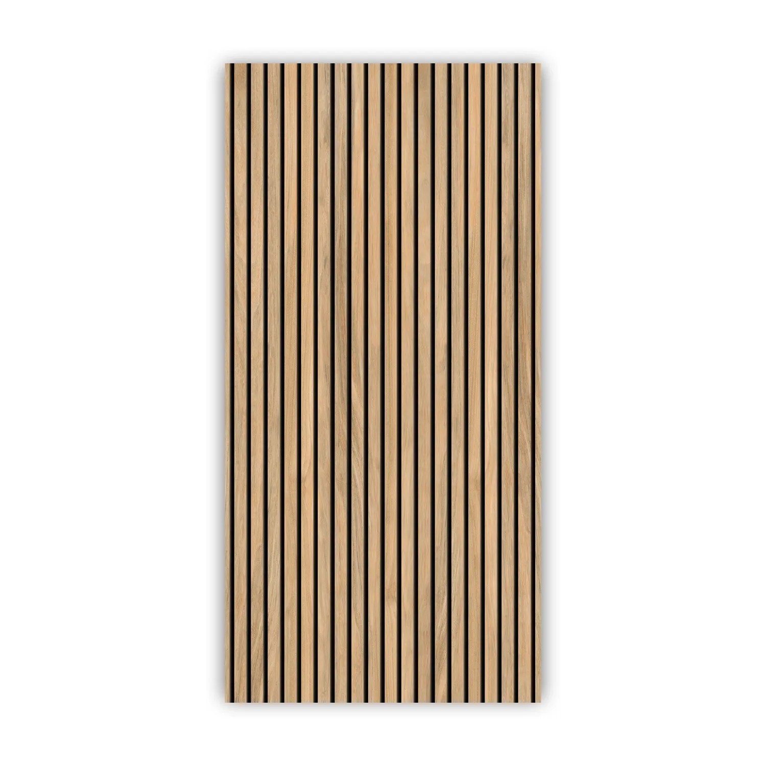 Walllux Duschrückwand Eiche Streifen Alu-Verbund 3 mm 125 x 255 cm