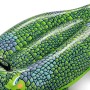 Bestway Schwimmtier Krokodil, grüne aufblasbare Wasserliege mit Griff für Kinder.
