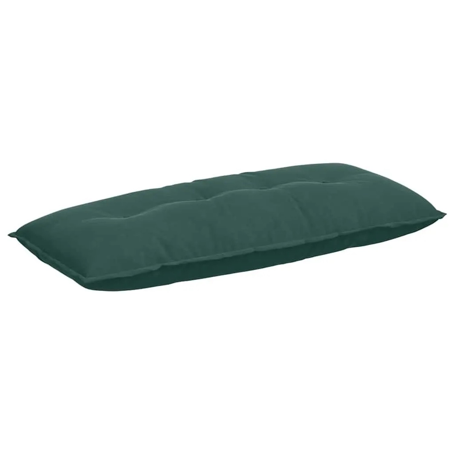 vidaXL Rückenkissen Dunkelgrün 120 x 50 cm Cordstoff 42014806