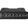 Schwarzes Bedienelement für Better Home FlexiDesk DM1, zur Steuerung der Tischhöhe.