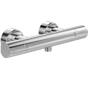 Villeroy & Boch Duscharmatur Universal Taps & Fittings Aufputz-Thermostat mit Verbrühschutz Sicherheitssperre Chrom