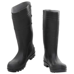 vidaXL Gummistiefel Schwarz Größe 38 PVC 137587