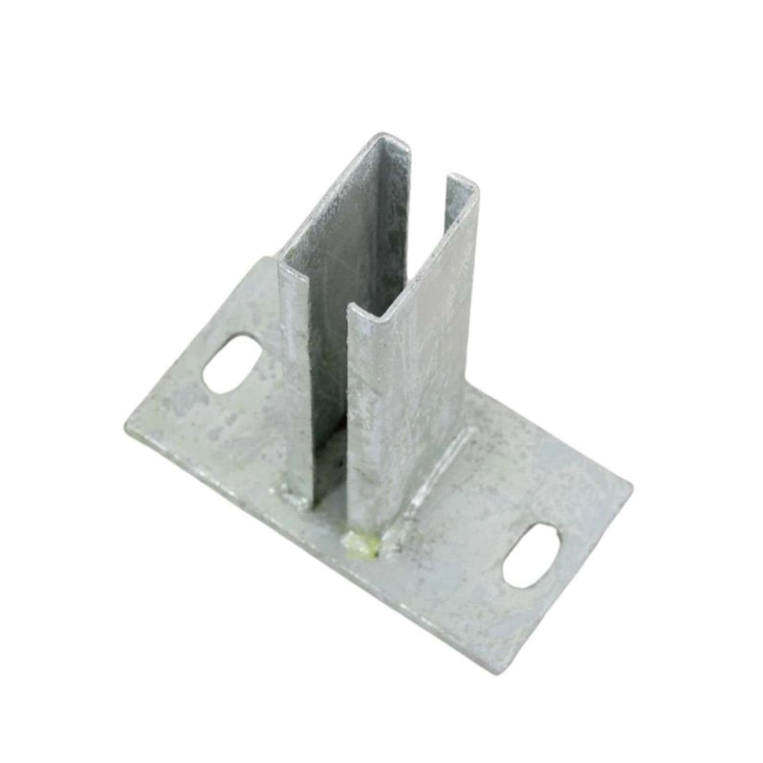 Galaflor Bodenplatte 150x80 mm für 60x40 Pfosten Verzinkt günstig online kaufen