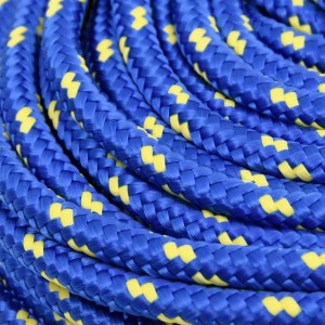 vidaXL Bootsseil Blau 10 mm 100 m Polypropylen 152455
