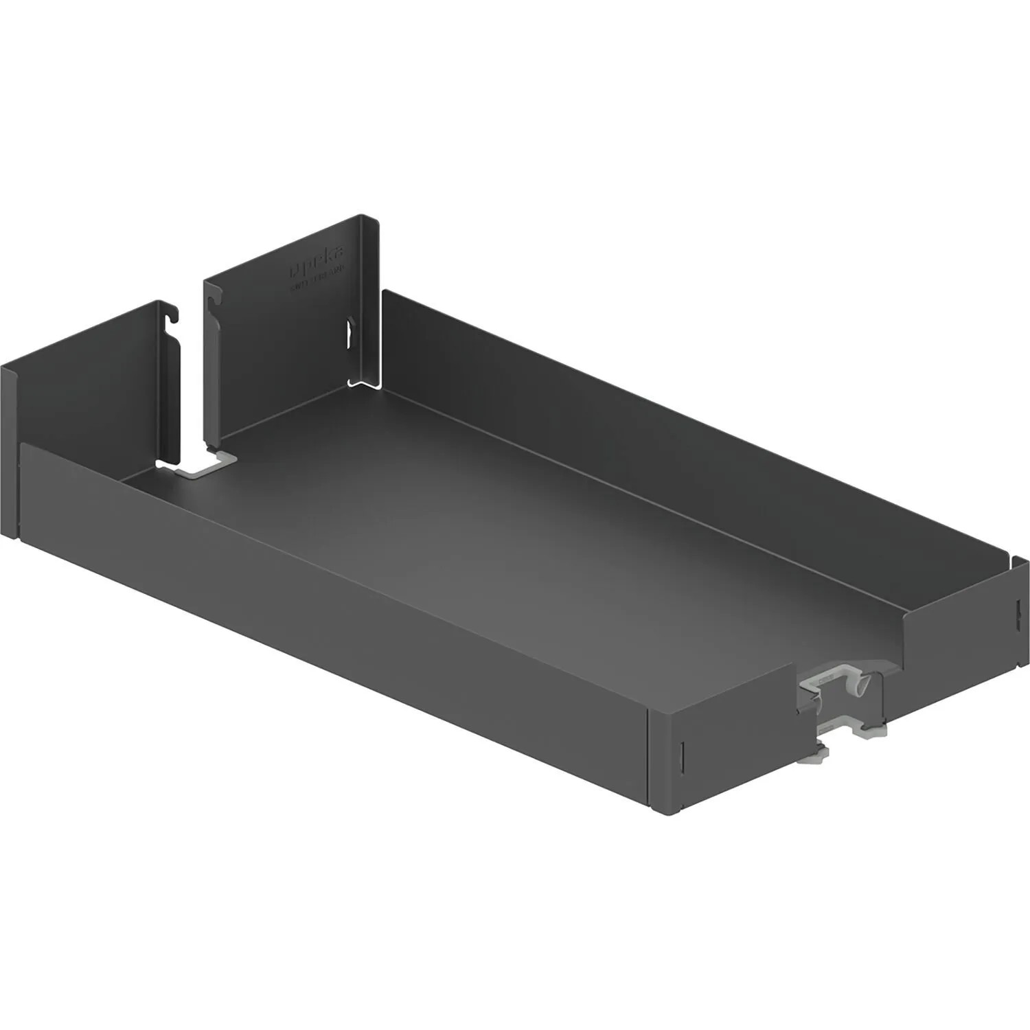 Peka Einhängetablar Liro Kb 300mm für Hochschrank Standard Boden Apothekerschrank Stahlblech Pulverbeschichtet Anthrazit
