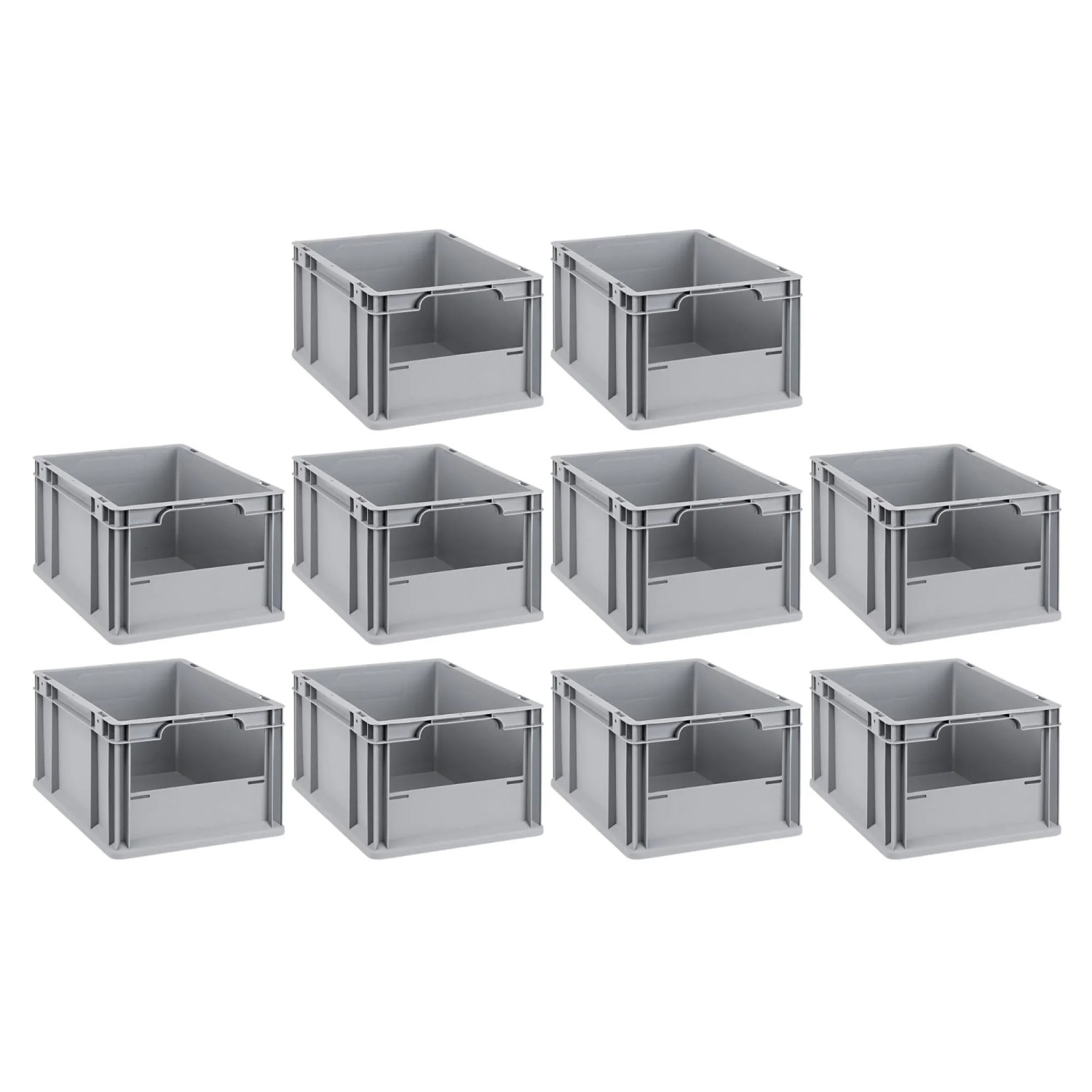 PROREGAL SparSet 10x Eurobox NextGen Insight HxBxT 22 x 30 x 40 cm 20 Liter günstig online kaufen