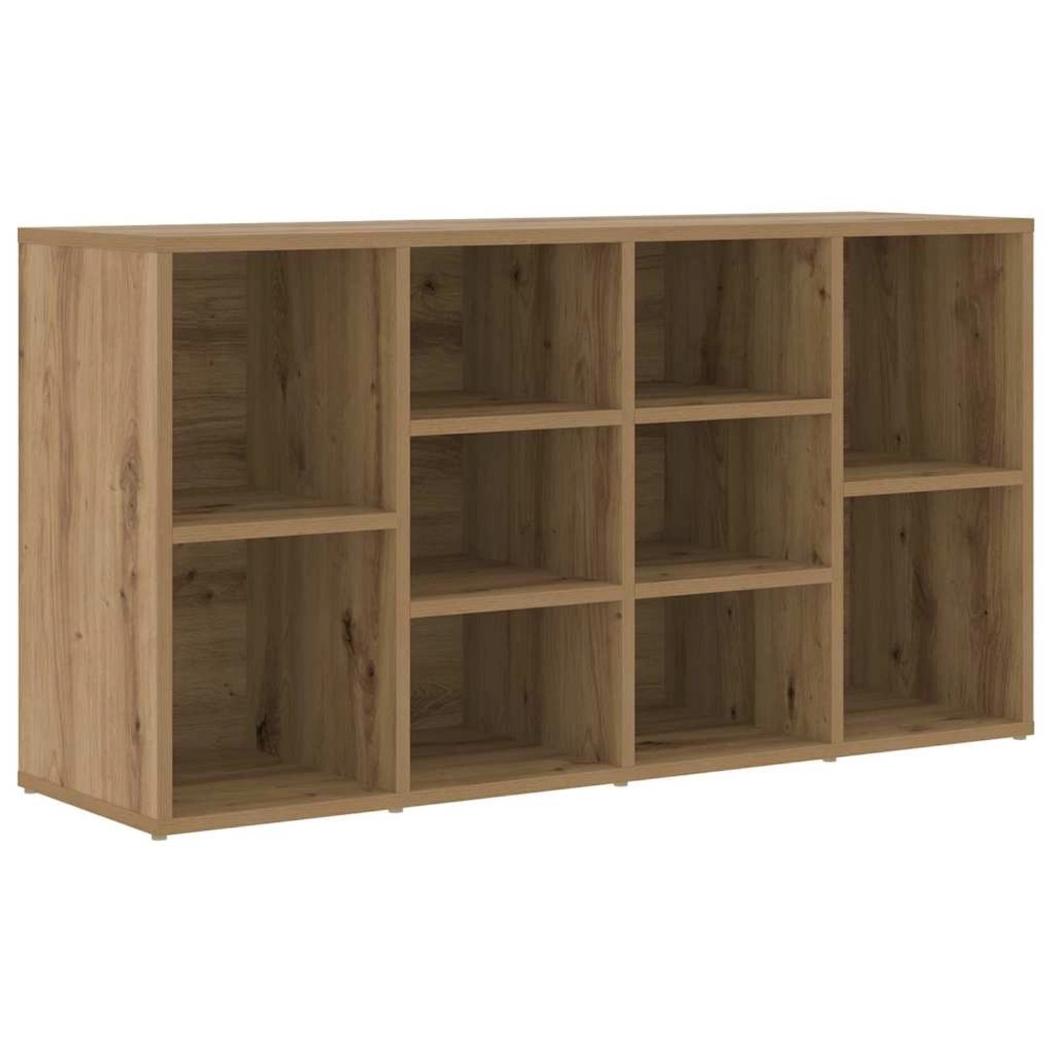 vidaXL Schuhbank Artisan-Eiche 103 x 30 x 54,5 cm Holzwerkstoff 875159 günstig online kaufen