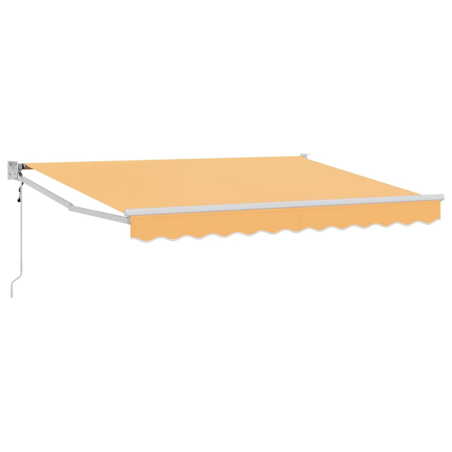 vidaXL Markise Sand 3,5 x 2 m Polyester und Metall 3425692