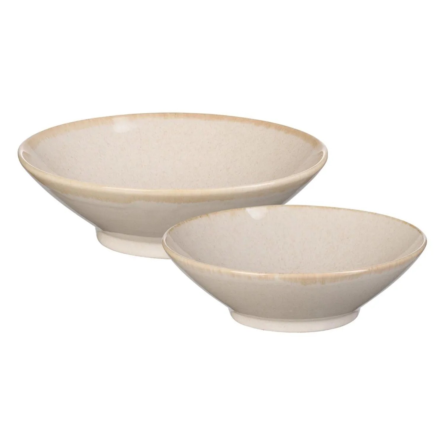 Ritzenhoff & Breker Sahara Servierschalen-Set 2-teilig Creme