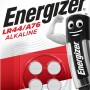 Energizer A76 LR44 Knopfzellen, 1,5V, 4er-Pack, Alkaline-Batterien für elektronische Geräte.