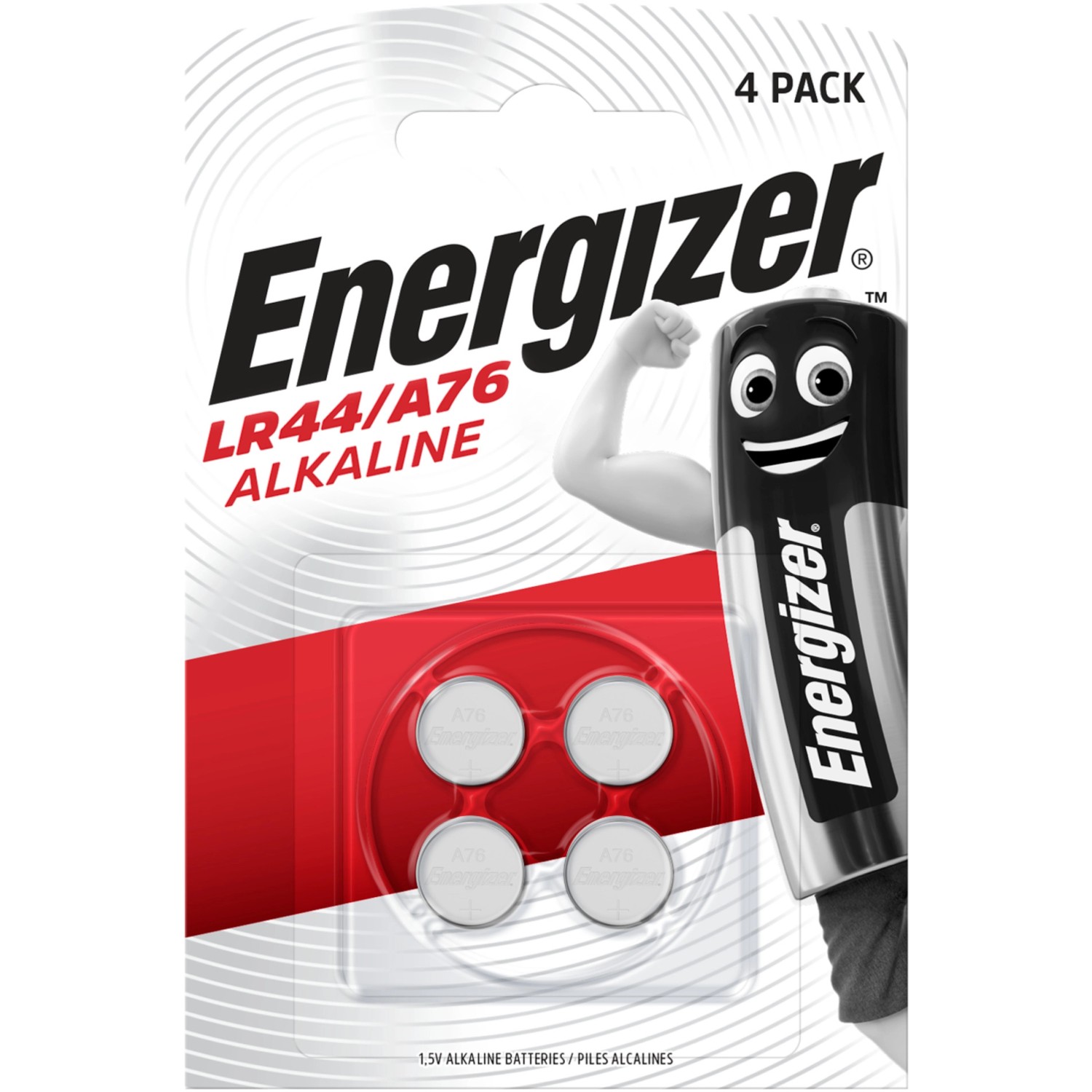 Energizer Spezialzelle Alkaline  A76 LR44 1,5V 4 Stück