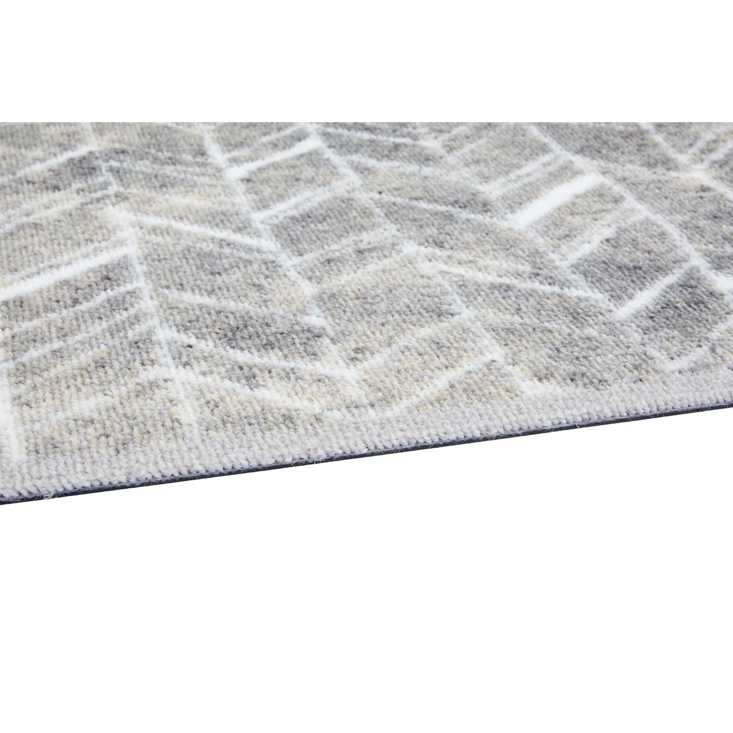 Graue Astra Türmatte Miabella (50x70 cm) mit modernem Muster für den Innenbereich.
