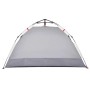 vidaXL Strandzelt 2 Personen Grau Quick Release Wasserdicht 4005295_7