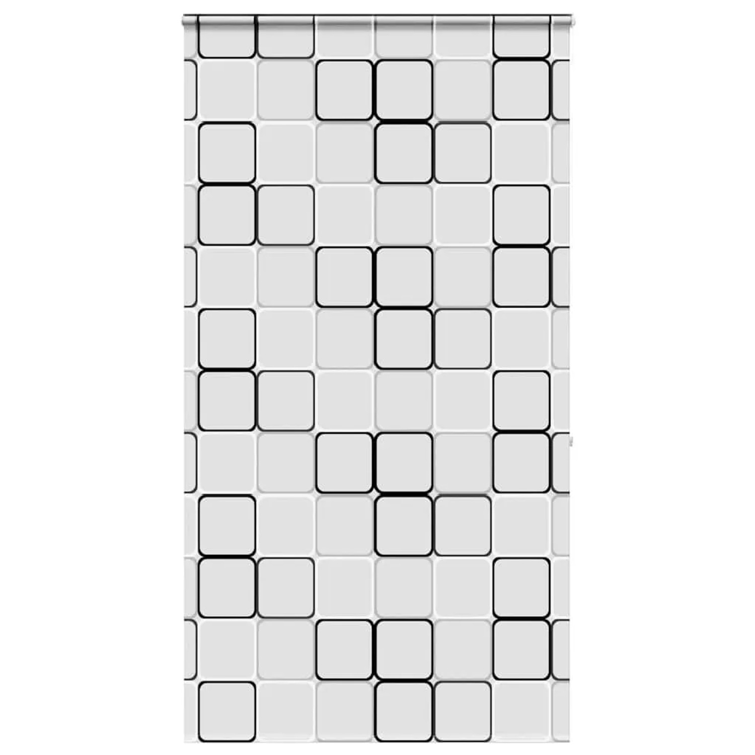 vidaXL Duschrollo mit Kassette 140x240 cm Stoffbreite 136 cm 4015049