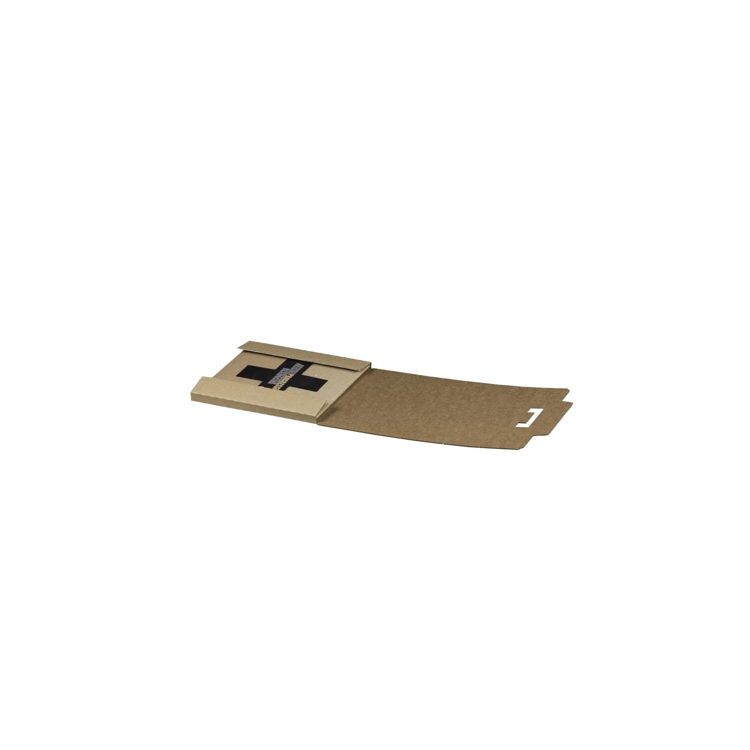 PROREGAL Mega Deal 200x Versandverpackung für Schallplatten 7 Zoll LxBxH 185x185x10mm Wiederverschließbar Steckverschluss Braun Schallplattenverpackung