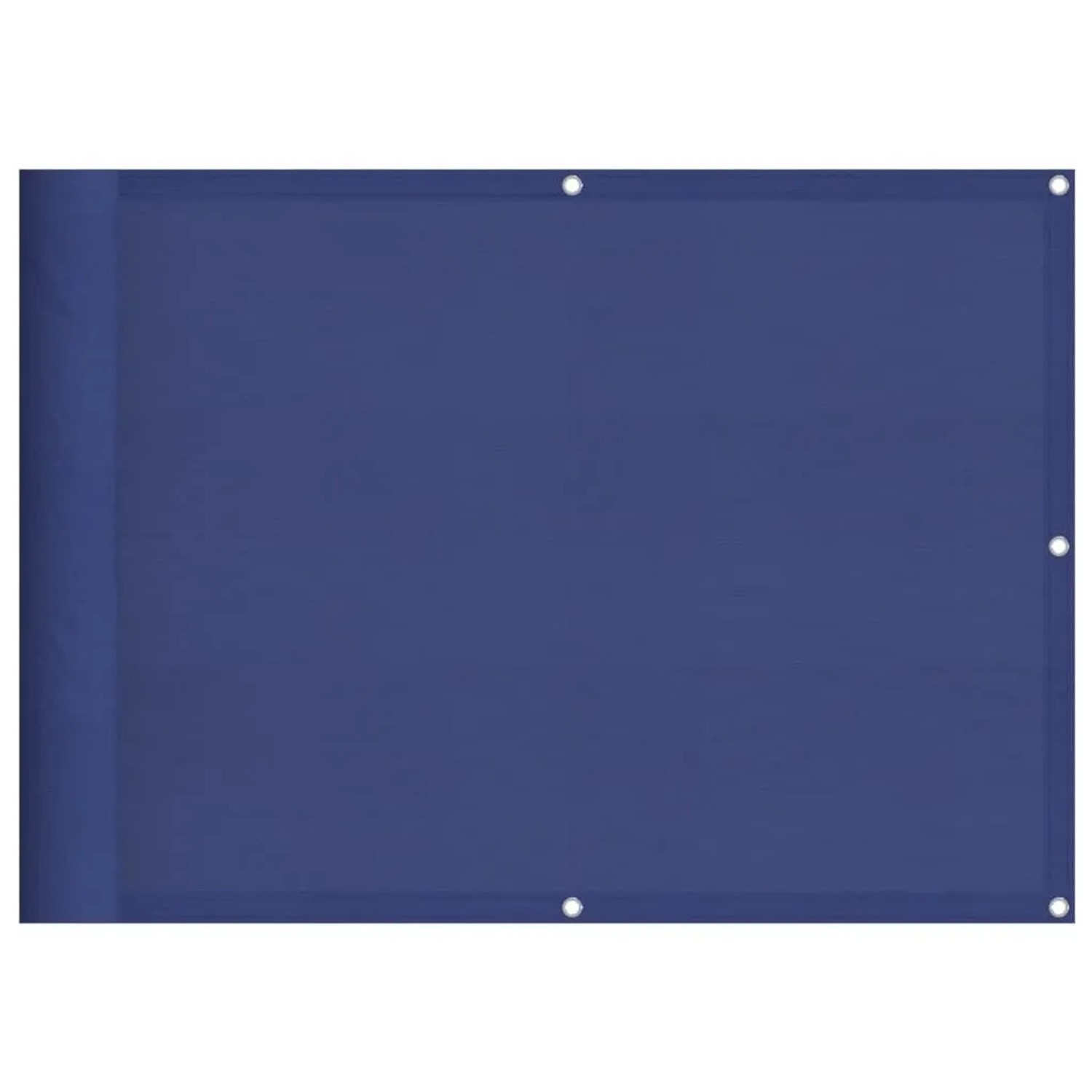 vidaXL Balkon-Sichtschutz Blau 75x800 cm 100 % Polyester-Oxford 4000278