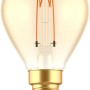 E14 LED-Filament Leuchtmittel Globe G45, 2,5W, warmweiß, dimmbar.