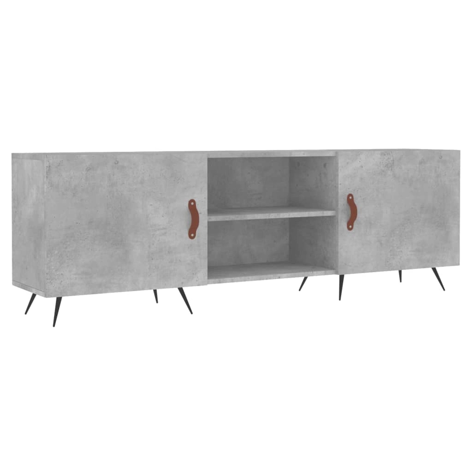 vidaXL TV-Schrank Betongrau 150x30x50 cm Holzwerkstoff 829072 günstig online kaufen