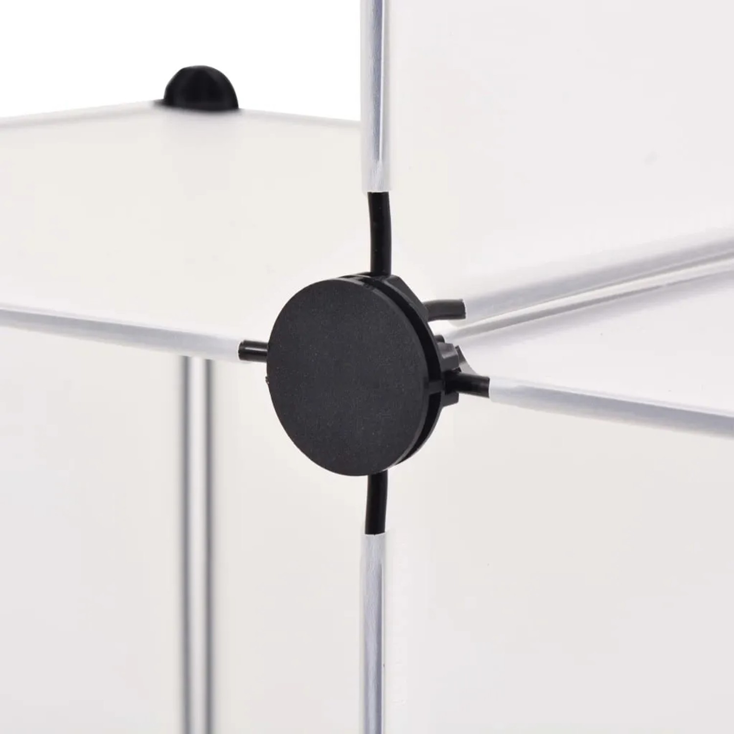 vidaXL Regalsystem Würfel-Regal mit 6 Fächern Weiß 244922_4