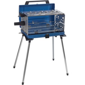 Campingaz Koffergasgrill 400 SGR mit Grillspieß und 3 Flammen für Camping & Outdoor.