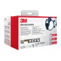 3M Atemschutzmaske A2/P3, blau, 1er-Pack. Halbmaske für Lackierarbeiten und Feinstaubschutz.